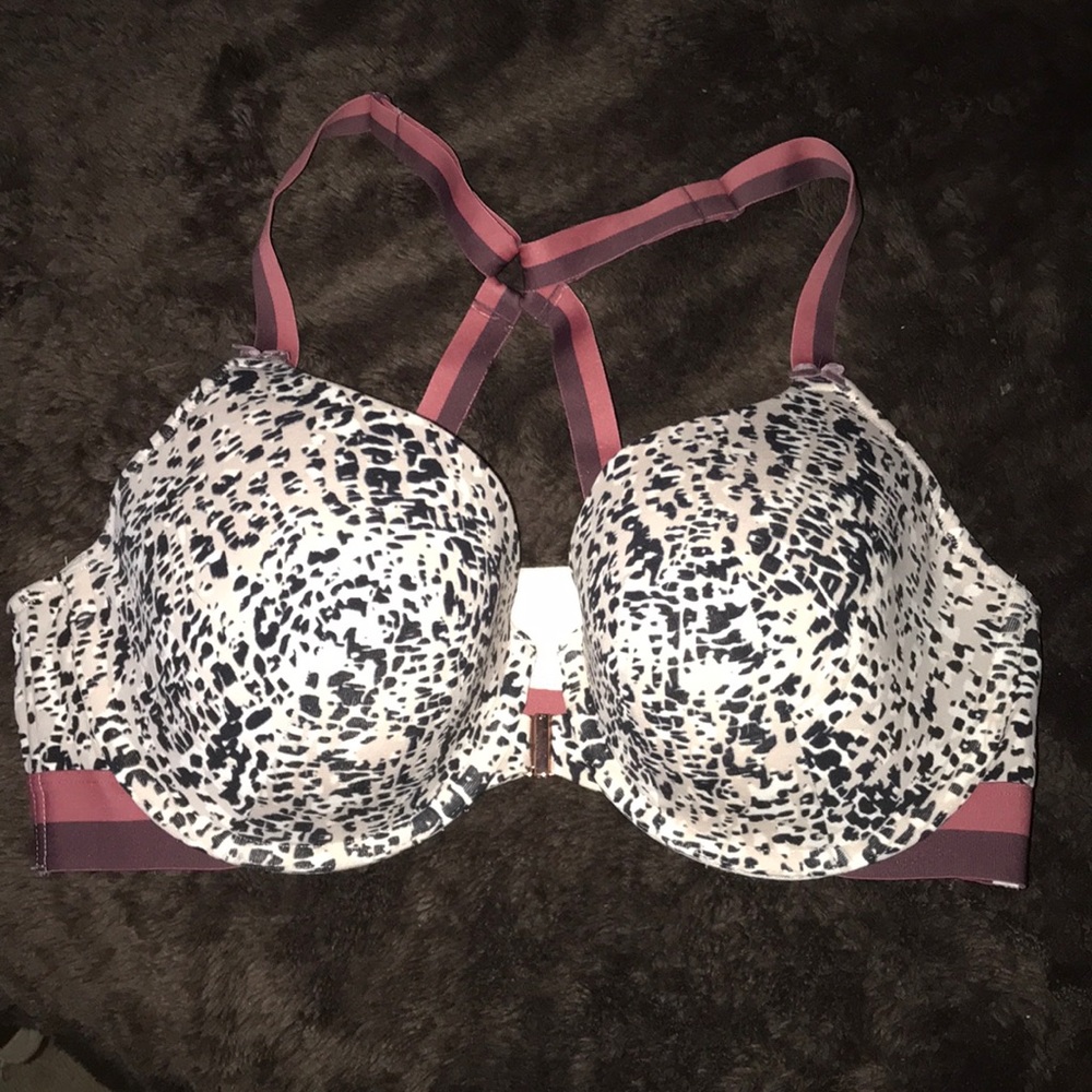 Cacique by Lane Bryant RacerBack Leopard Print Bra